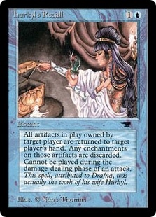 Hurkyl's Recall Antiquities